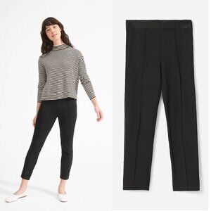 EVERLANE Pants The Stretch Ponte Crop Womens XS Black $78 Skinny Legging EUC